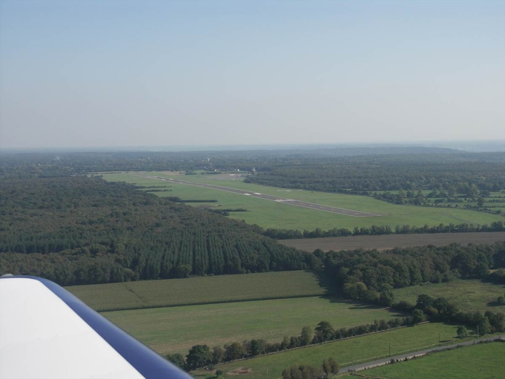 02 Nadering van Deauville Normandy Airport
