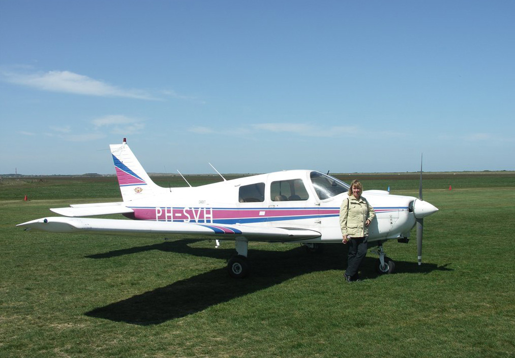 05 Anita op Ameland Airport