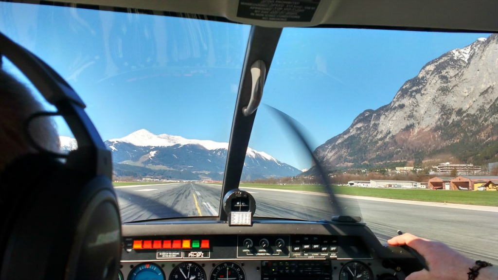 10 Vertrek van Innsbruck Airport
